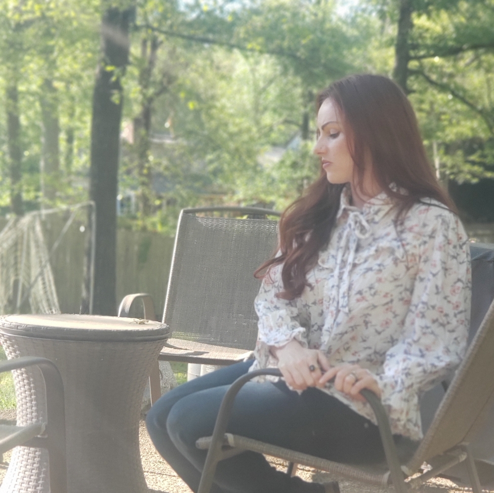 Ruffled Loretta Blouse